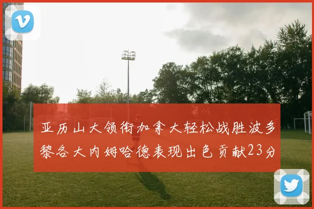 亚历山大领衔加拿大轻松战胜波多黎各大内姆哈德表现出色贡献23分